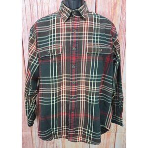 Polo Ralph Lauren Whitfield Cotton Plaid Long Sleeve Shirt Medium